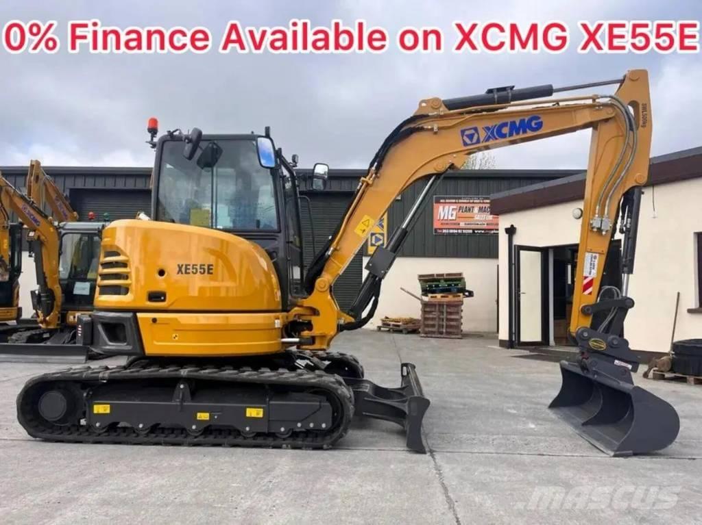 XCMG XE55E حفارات صغيرة أقل من 7 طن (حفارات صغيرة)