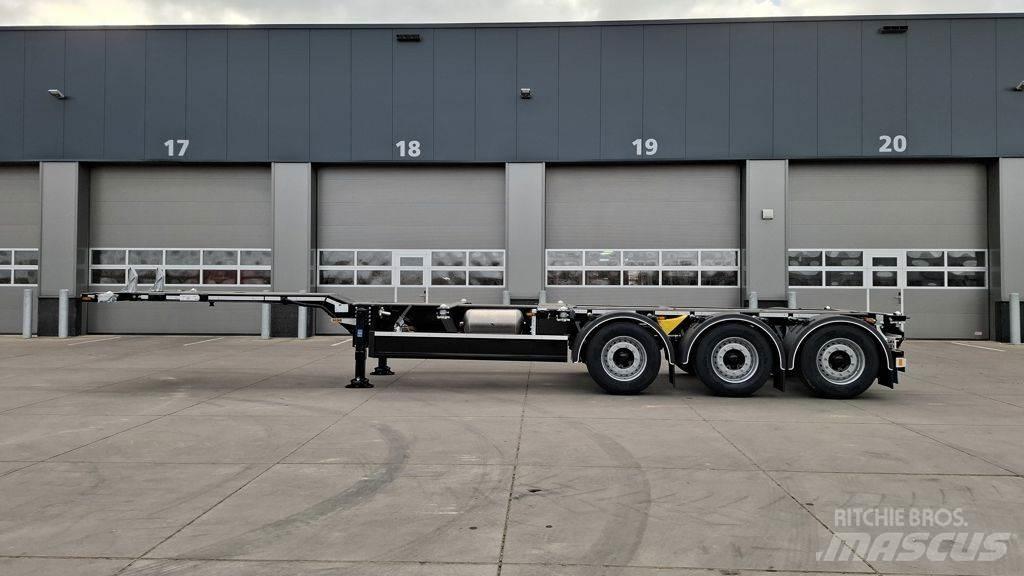 D-tec Portmaster نصف مقطورات حاويات