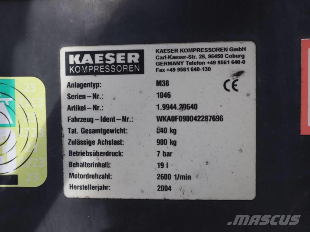 Kaeser M 38 مكابس