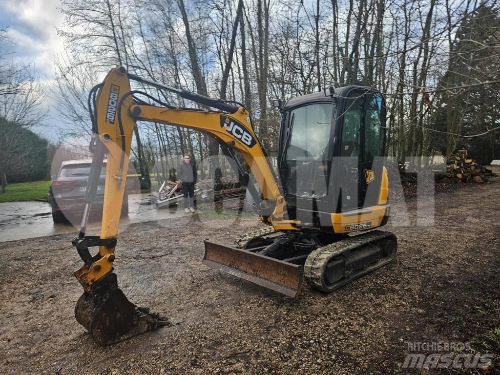 JCB 8026 حفارات صغيرة أقل من 7 طن (حفارات صغيرة)