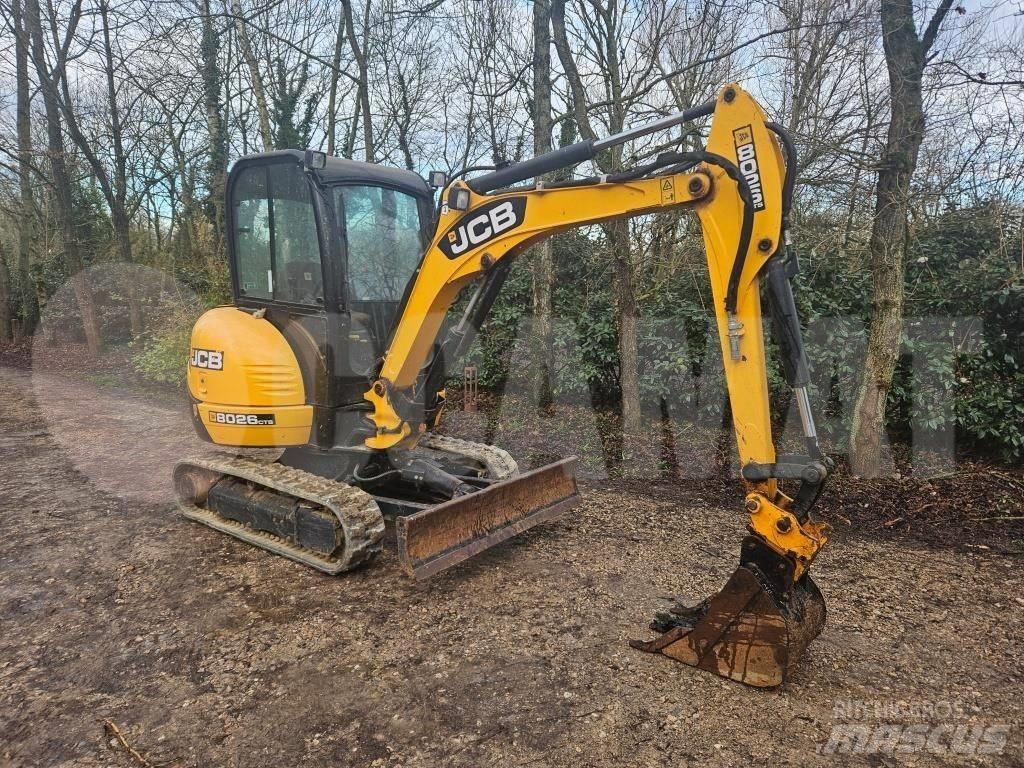 JCB 8026 حفارات صغيرة أقل من 7 طن (حفارات صغيرة)