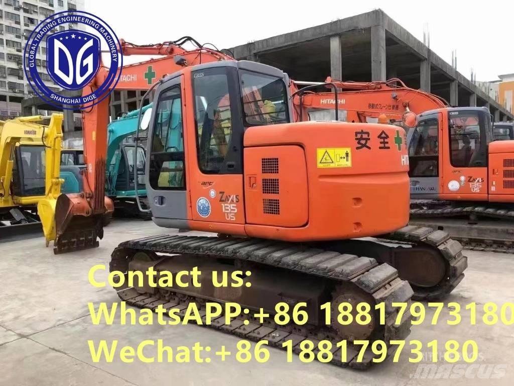 Hitachi ZX 135 US حفارات زحافة
