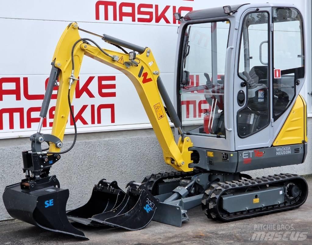 Wacker Neuson ET 16 حفارات صغيرة أقل من 7 طن (حفارات صغيرة)
