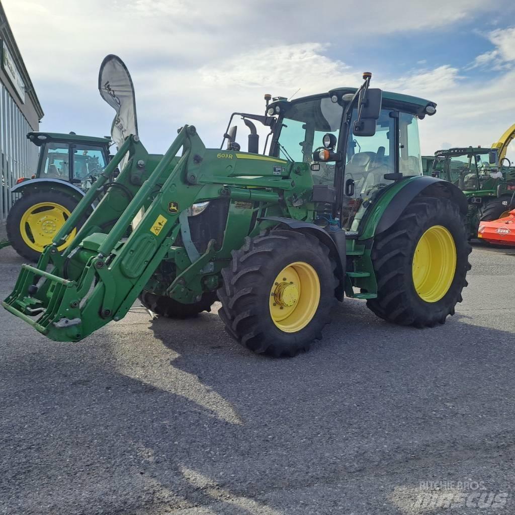 John Deere 5100 R الجرارات