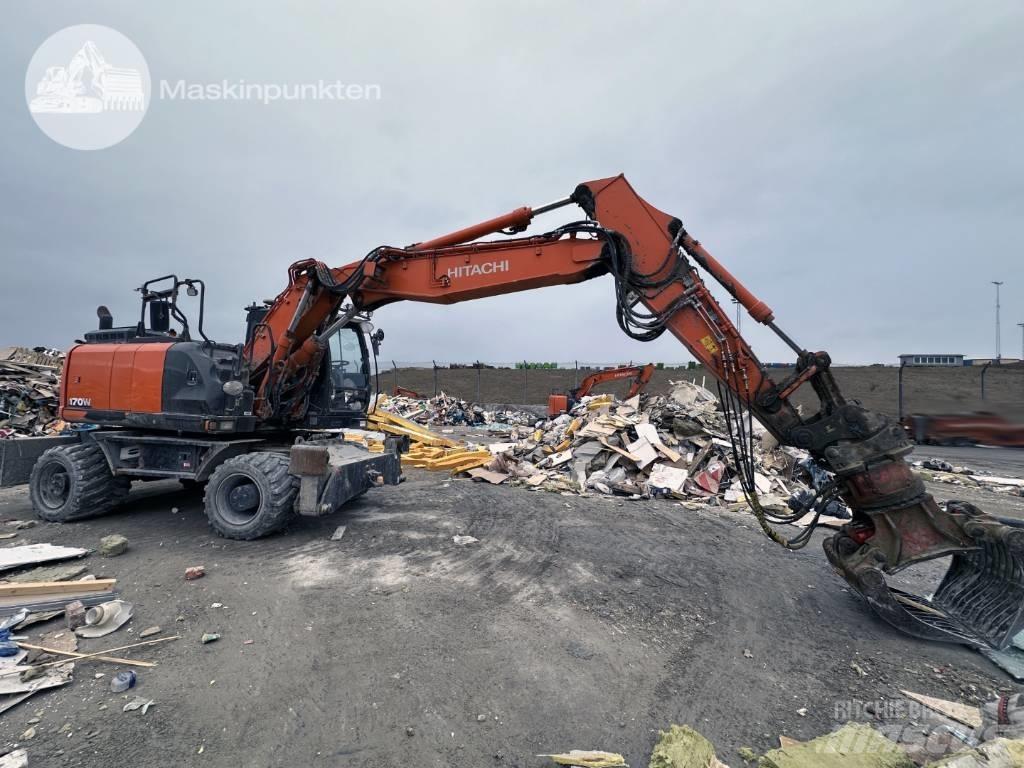Hitachi ZX 170 W-6 حفارات بعجل