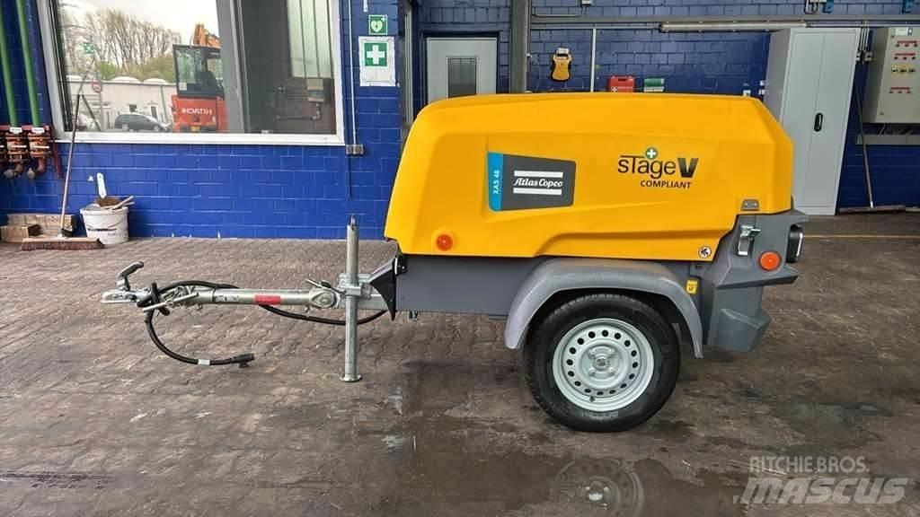 Atlas Copco XAS48 مكابس
