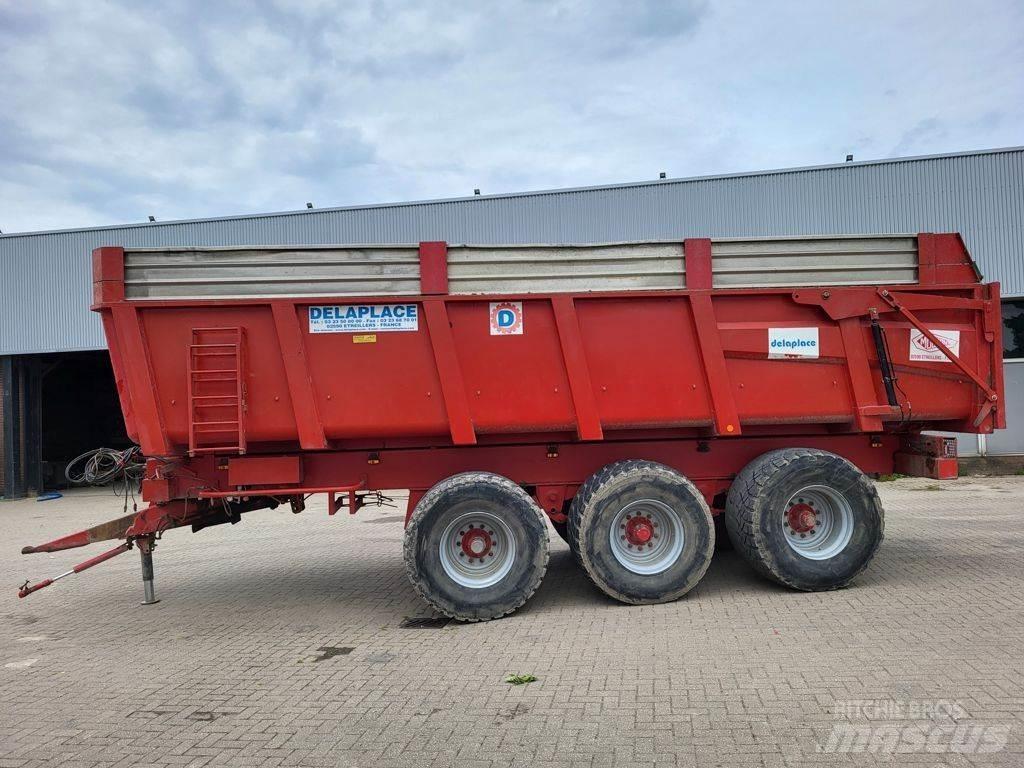 Delaplace 33 ton مقطورات قلابة