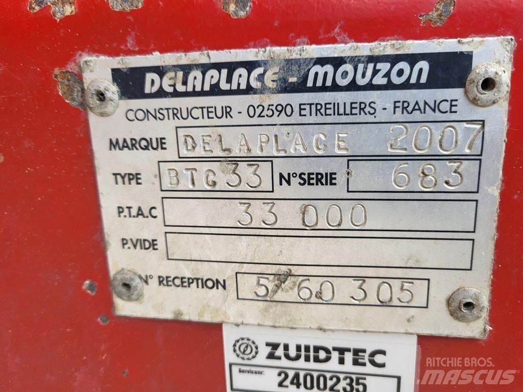 Delaplace 33 ton مقطورات قلابة
