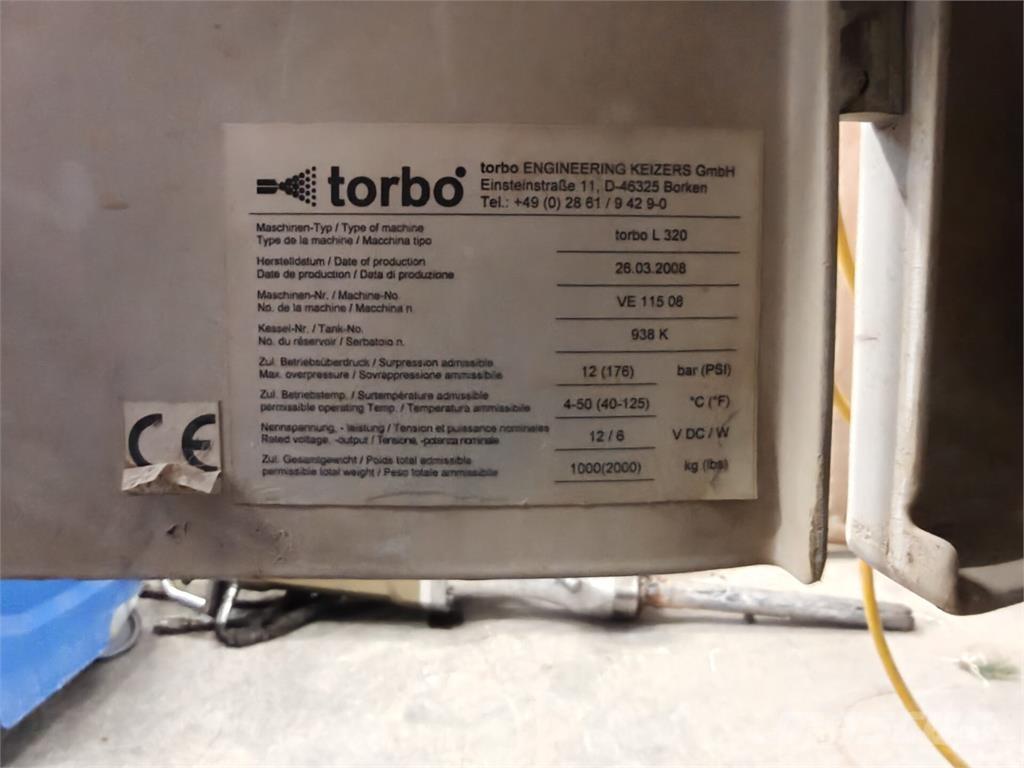  Torbo L 320 معدات الغسل بالضغط العالي
