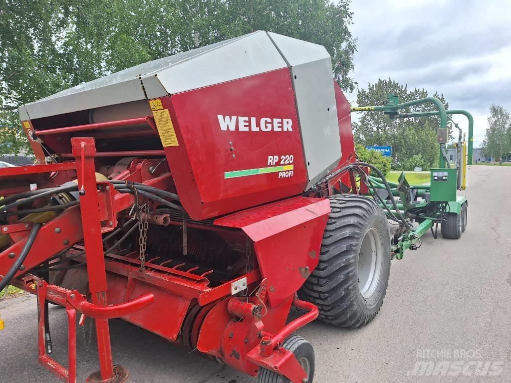 Welger 220 Profi محزمات مستديرة