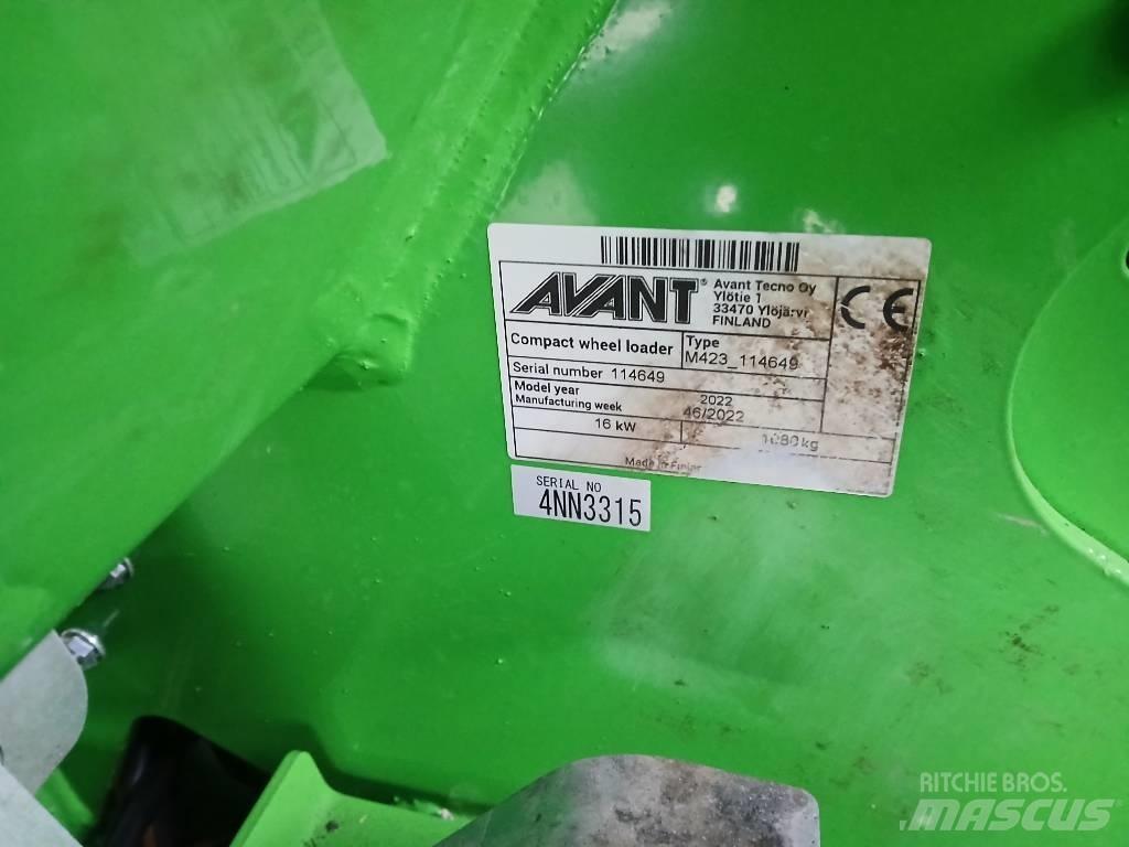 Avant 423 لوادر متعددة الأغراض