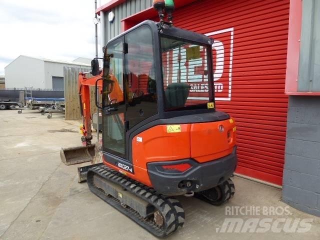 Kubota KX 027-4 حفارات صغيرة أقل من 7 طن (حفارات صغيرة)