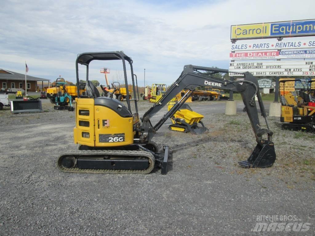 John Deere 26G حفارات صغيرة أقل من 7 طن (حفارات صغيرة)