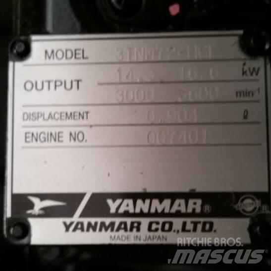 Yanmar 3TNM72 مكونات أخرى