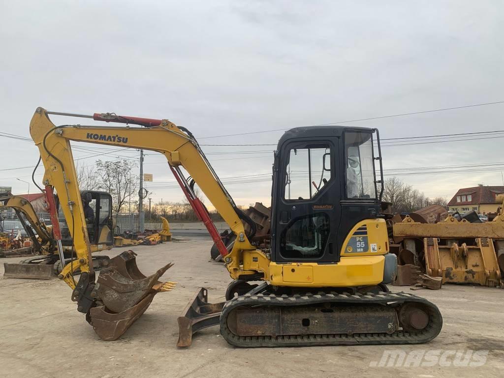 Komatsu PC 55 MR-3 حفارات صغيرة أقل من 7 طن (حفارات صغيرة)