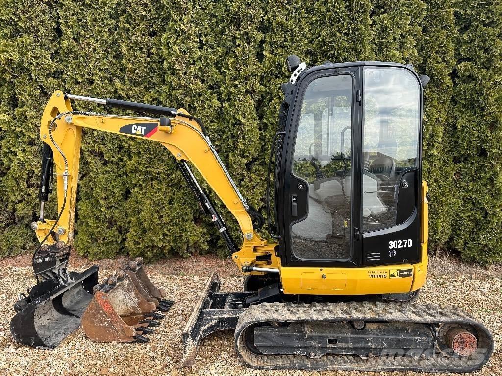 CAT 302.7 D CR حفارات صغيرة أقل من 7 طن (حفارات صغيرة)