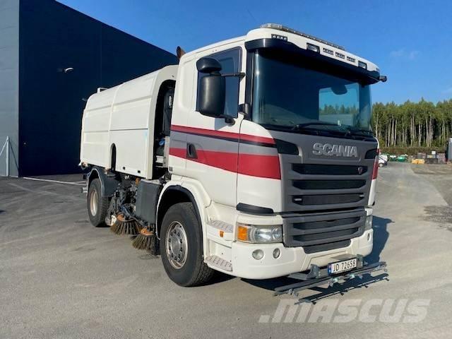 Scania G 410 شاحنات كاسحة
