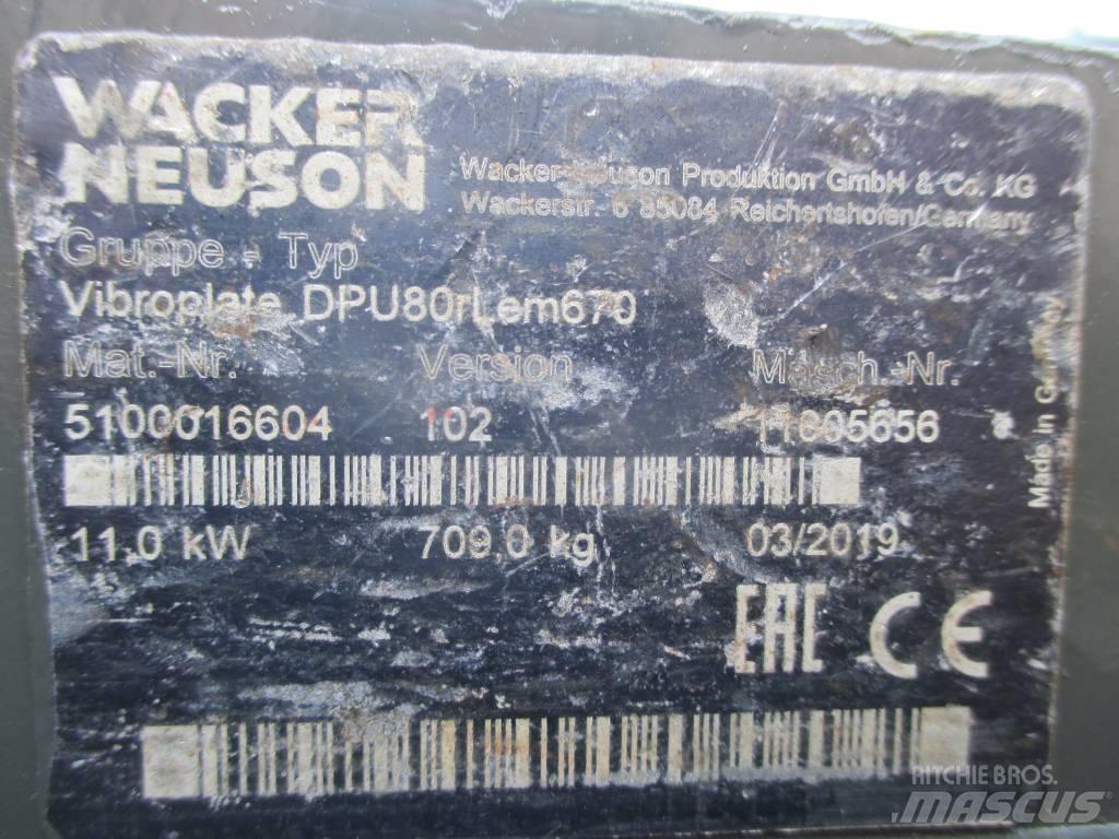 Wacker Neuson DPU 80 دكاكات أفقية