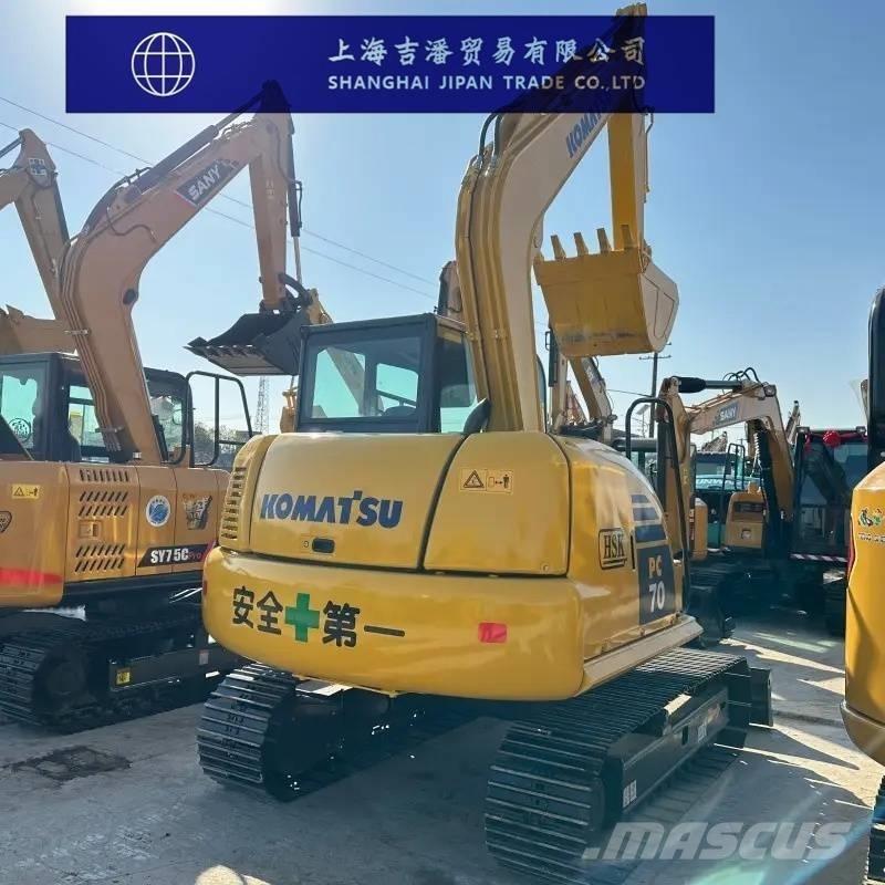 Komatsu PC 70 حفارات صغيرة أقل من 7 طن (حفارات صغيرة)