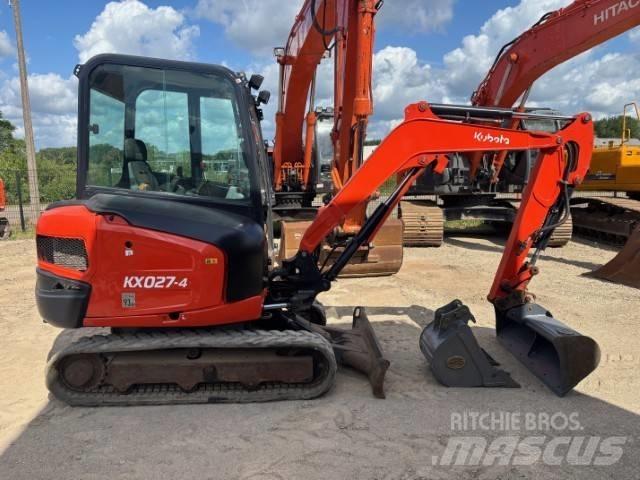Kubota KX 027 حفارات صغيرة أقل من 7 طن (حفارات صغيرة)