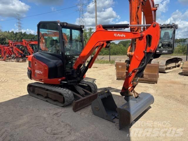 Kubota KX 027 حفارات صغيرة أقل من 7 طن (حفارات صغيرة)