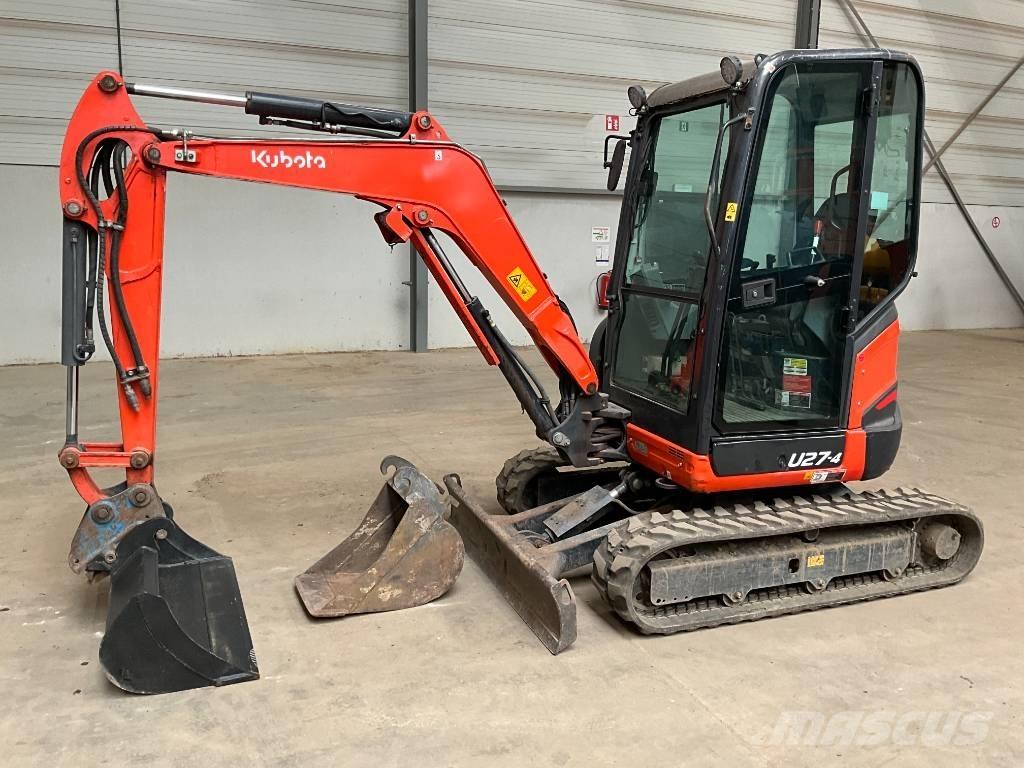 Kubota U 27-4 HI حفارات صغيرة أقل من 7 طن (حفارات صغيرة)