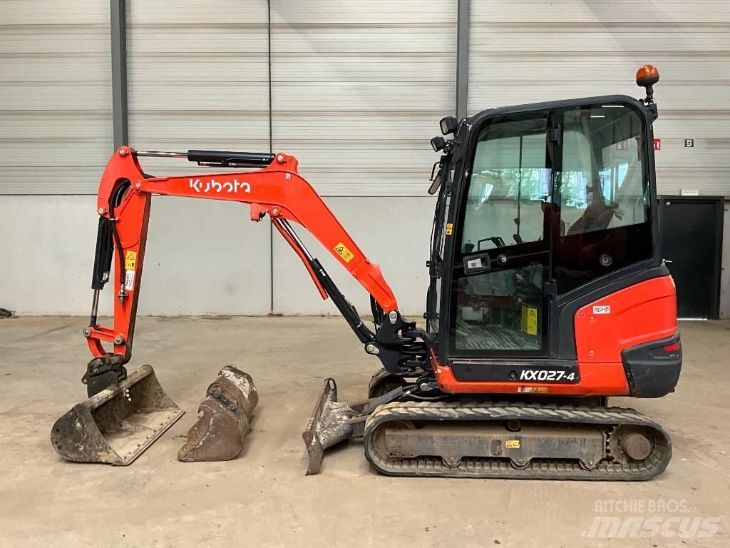 Kubota KX 027-4 حفارات صغيرة أقل من 7 طن (حفارات صغيرة)