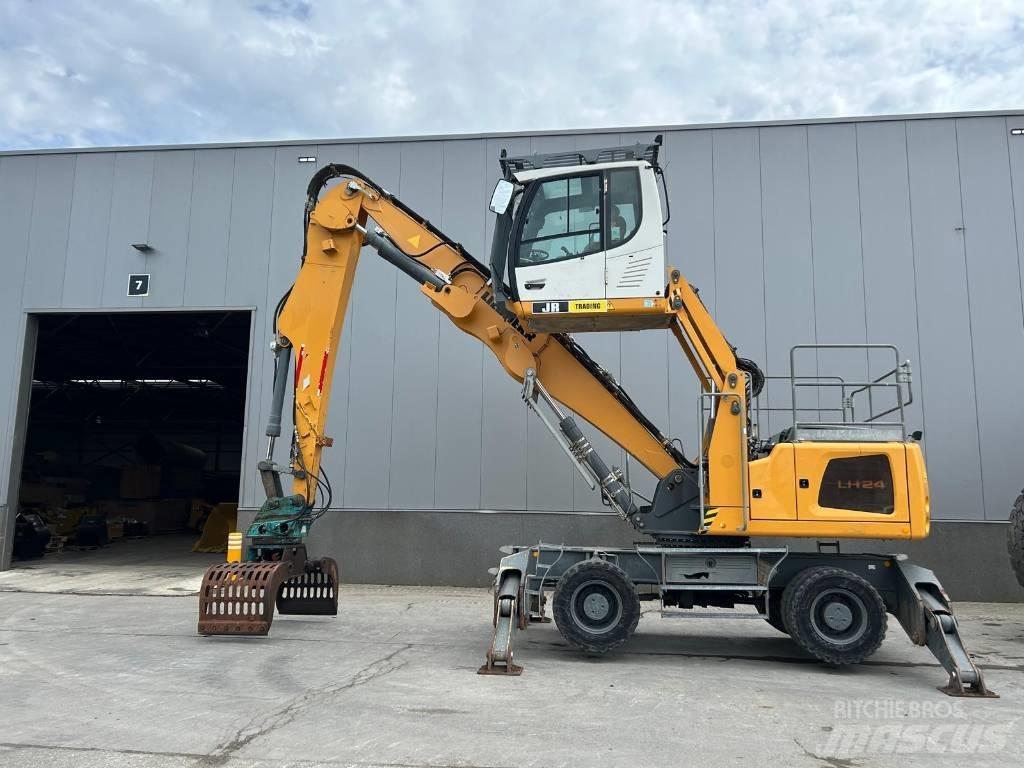 Liebherr LH 24 M مناولات المخلفات / مناولات صناعية