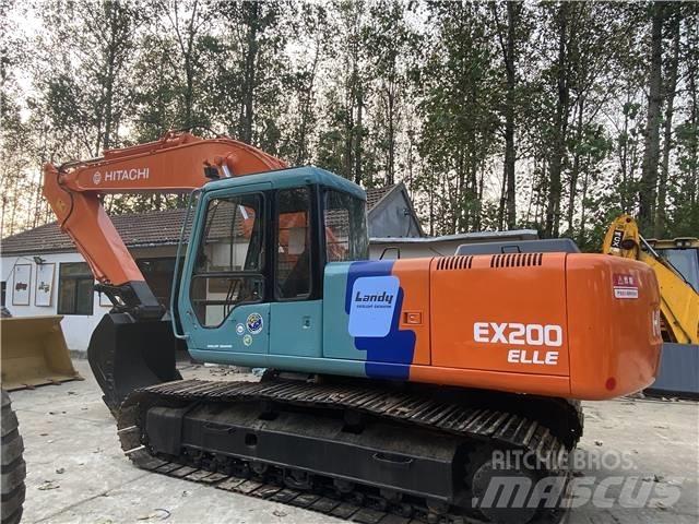 Hitachi EX 200-2 حفارات زحافة