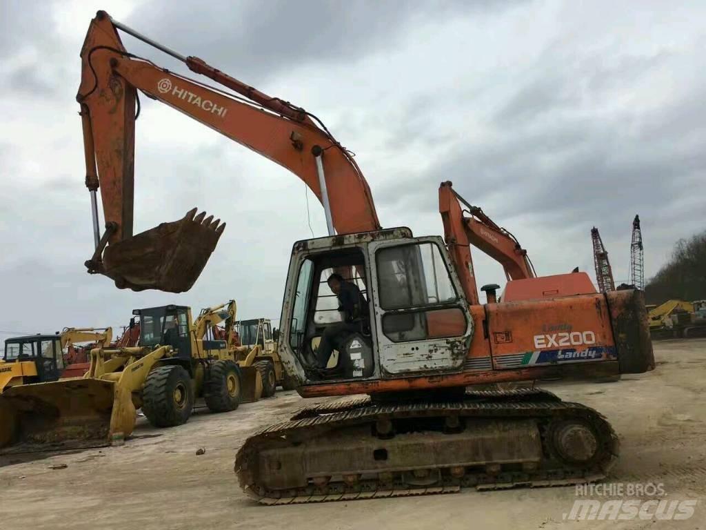 Hitachi EX 200-1 حفارات زحافة