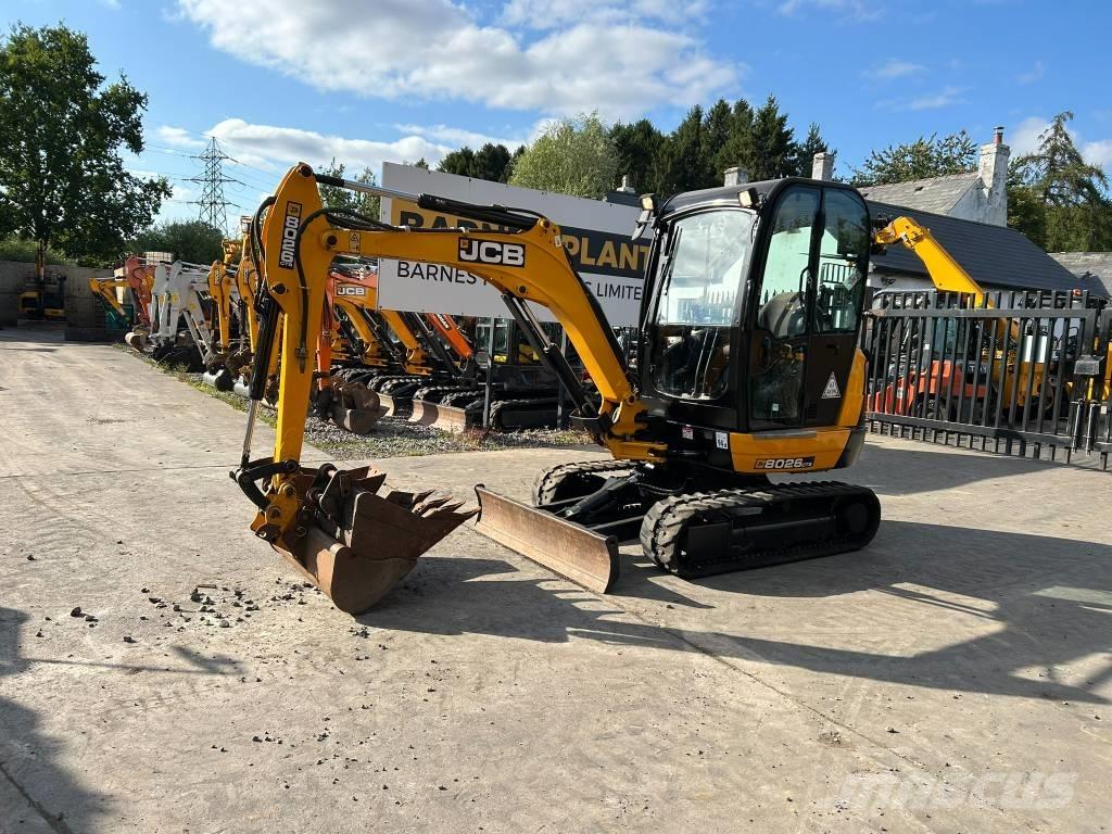 JCB 8026 CTS حفارات صغيرة أقل من 7 طن (حفارات صغيرة)
