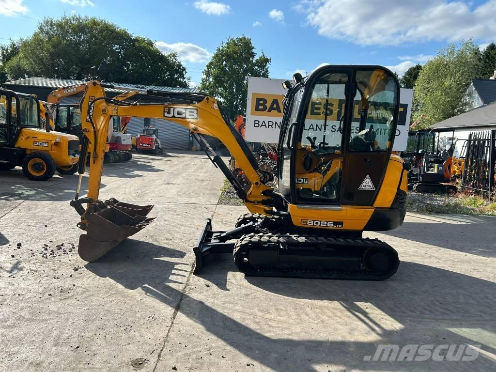 JCB 8026 CTS حفارات صغيرة أقل من 7 طن (حفارات صغيرة)