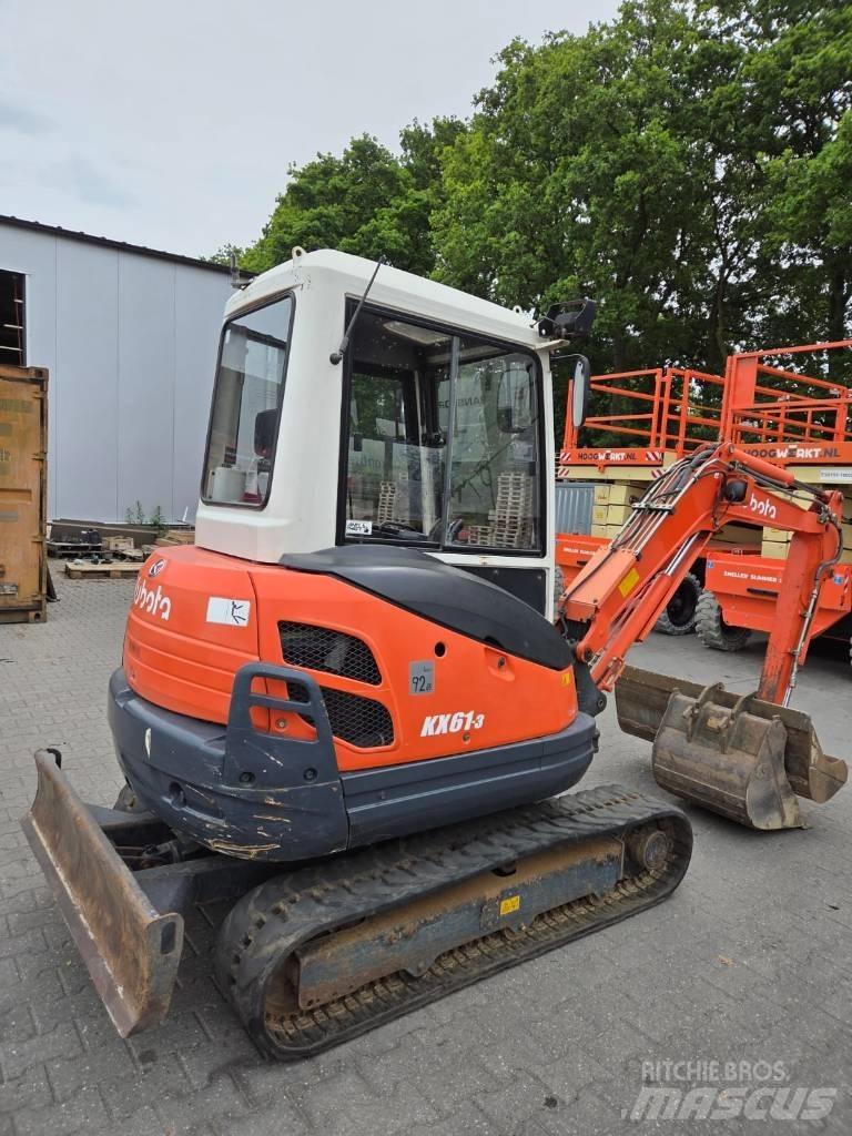 Kubota KX 61-3 حفارات صغيرة أقل من 7 طن (حفارات صغيرة)