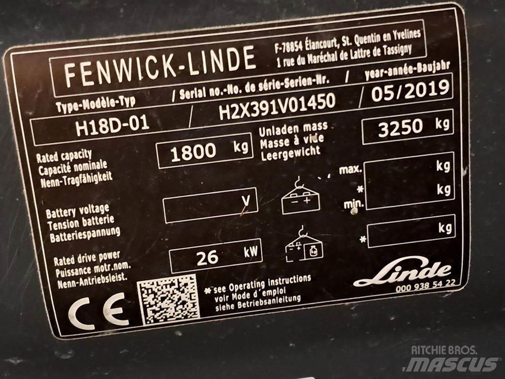 Linde H18D-01 شاحنات الديزل