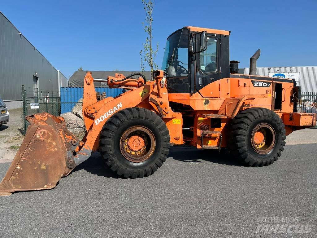 Doosan Mega 250 V لوادر بعجل