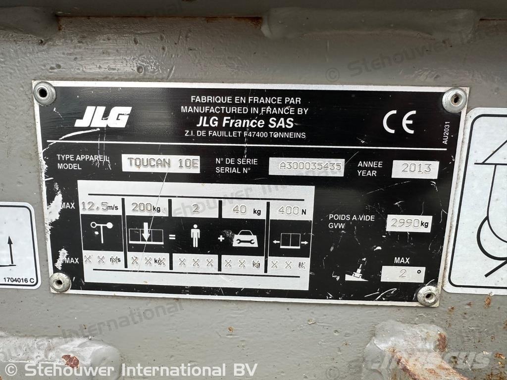 JLG Toucan 10E رافعات ومنصات أخرى