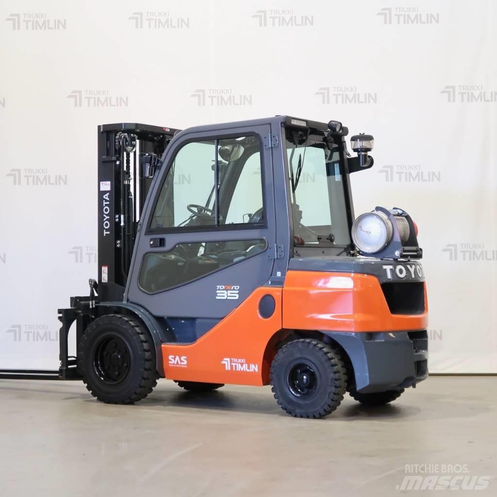 Toyota 02-8FGJF35 شاحنات LPG