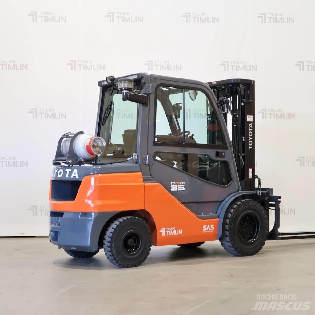 Toyota 02-8FGJF35 شاحنات LPG