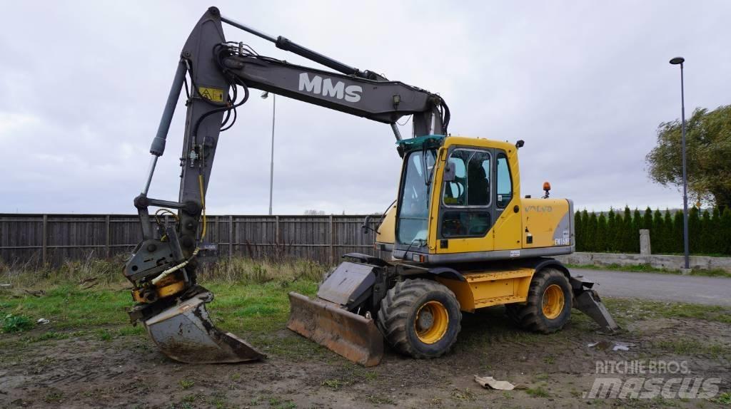 Volvo EW 160 B حفارات بعجل