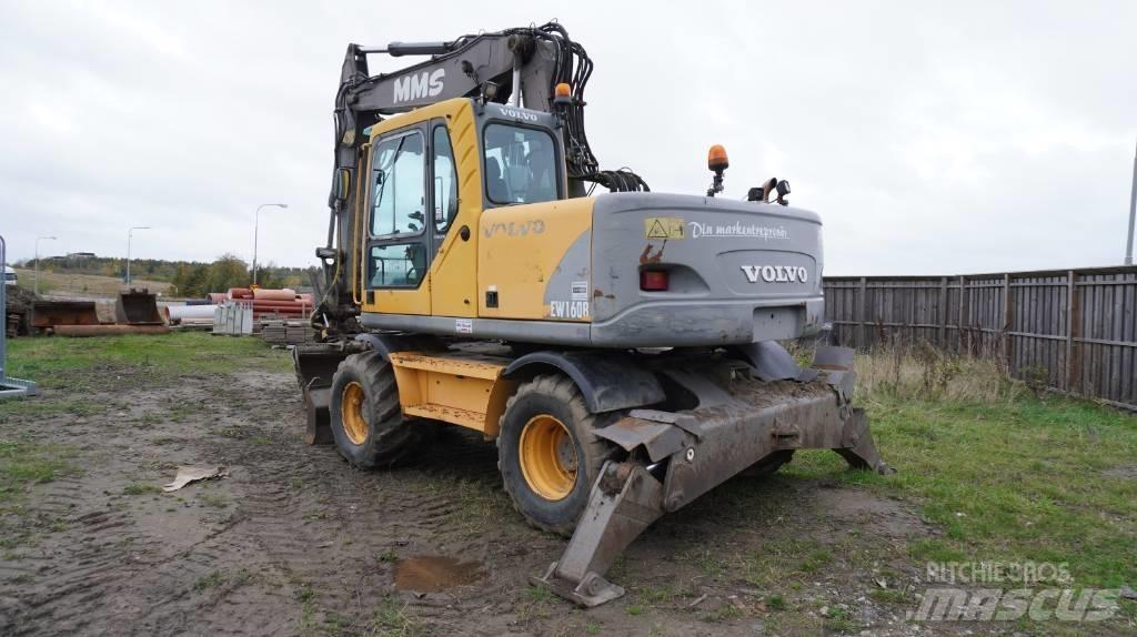 Volvo EW 160 B حفارات بعجل
