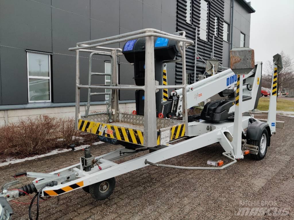 Dino 135 T Skylift المنصات الهوائية المثبتة على مقطورة