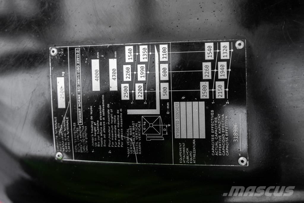 Manitou MI 25 D شاحنات الديزل