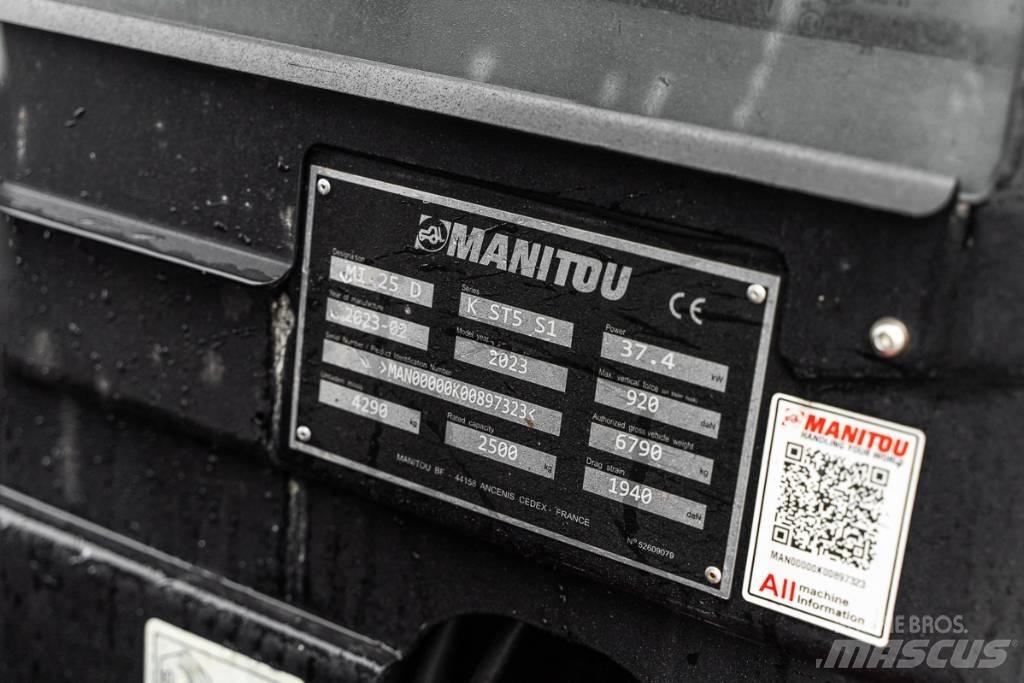 Manitou MI 25 D شاحنات الديزل
