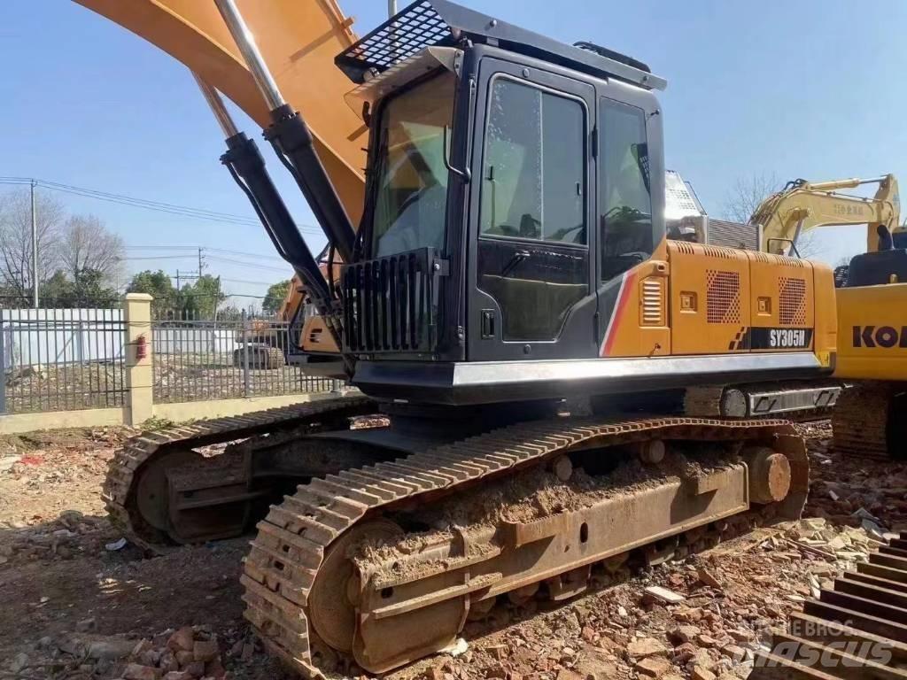 Sany 215c 305C حفارات زحافة