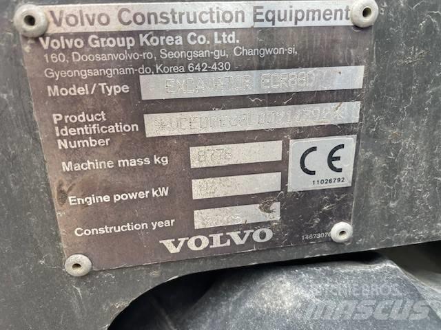 Volvo ECR 88 D حفارات وسط 7 طن - 12 طن