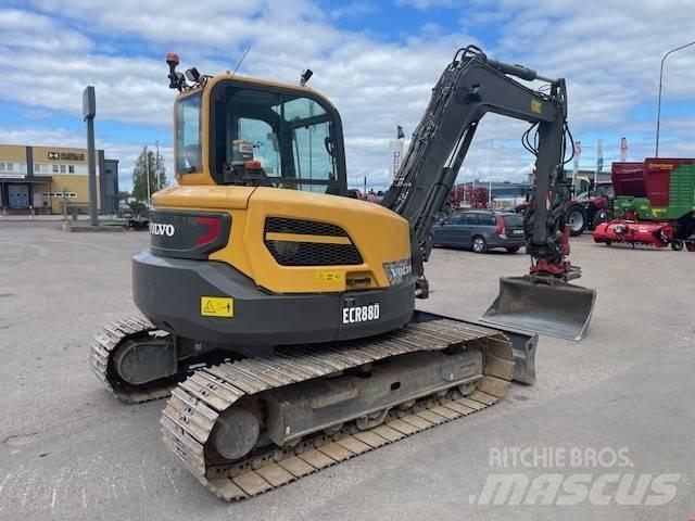 Volvo ECR 88 D حفارات وسط 7 طن - 12 طن