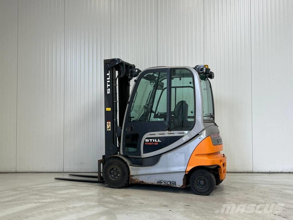 Still RX60-25 شاحنات ذات رافعات شوكية تعمل بالكهرباء