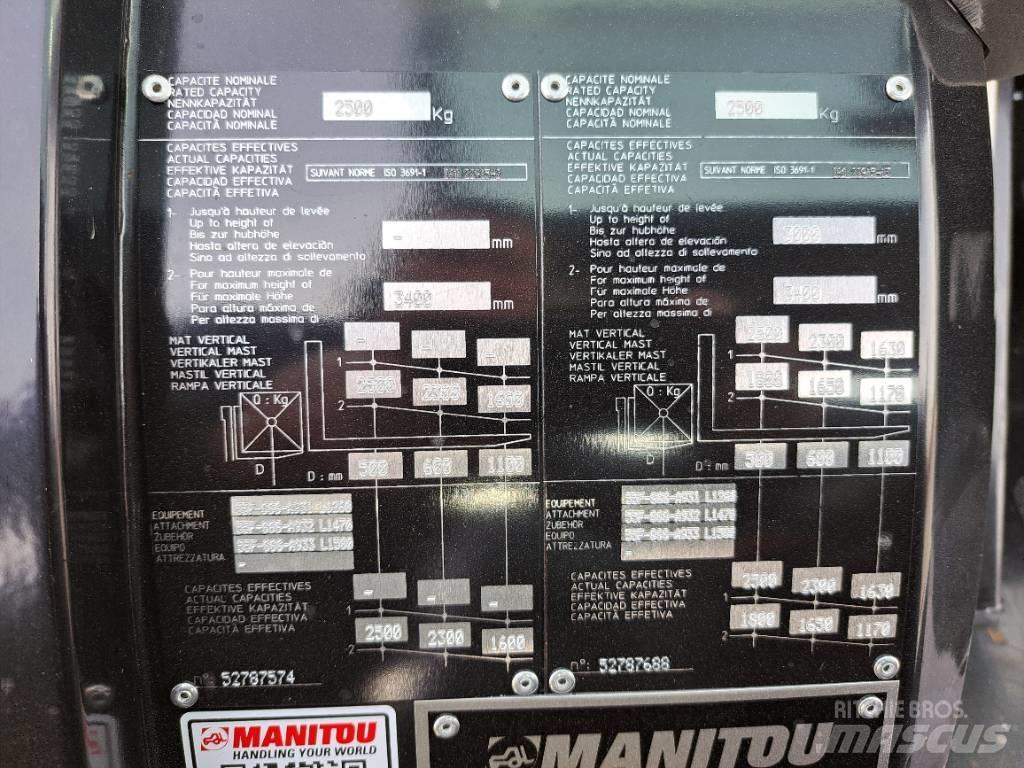 Manitou MC 25-4 شاحنات الديزل
