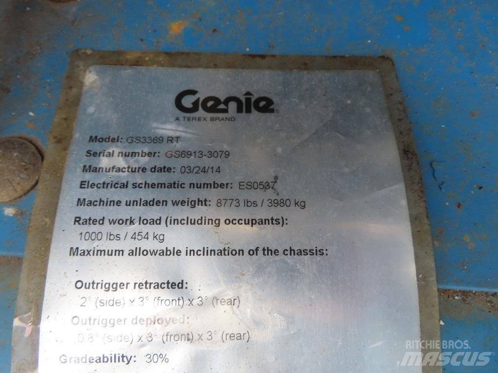 Genie GS 3268 RT رافعات مقصية الشكل