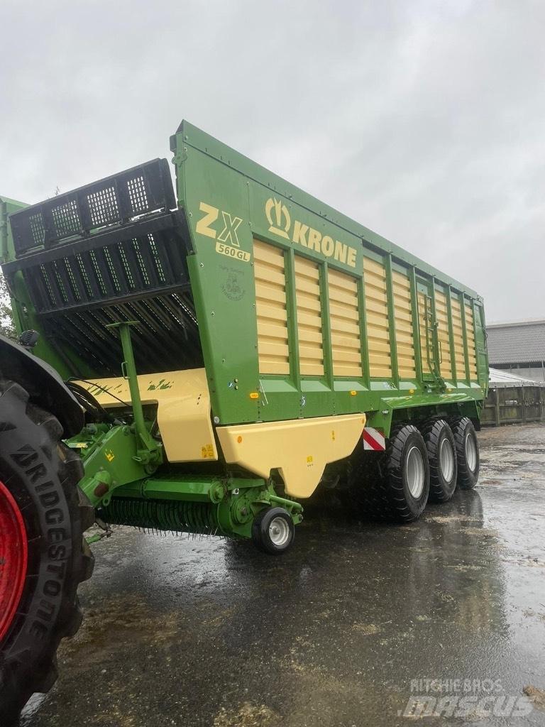 Krone ZX 560 GL مقطورات ذاتية التحميل